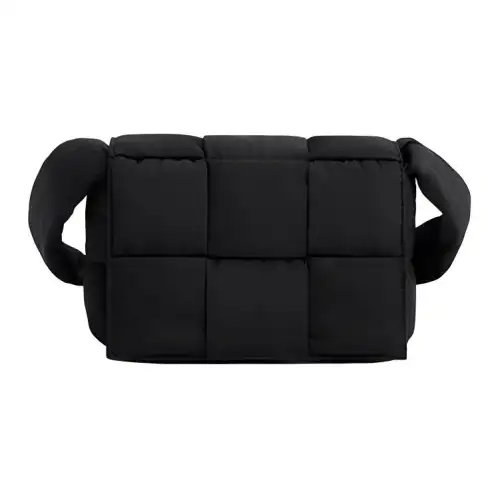 Bottega Veneta Cassette Mini Padded Intreccio Crossbody Bag