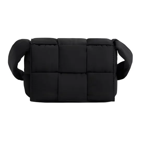 Bottega Veneta Cassette Mini Padded Intreccio Crossbody Bag