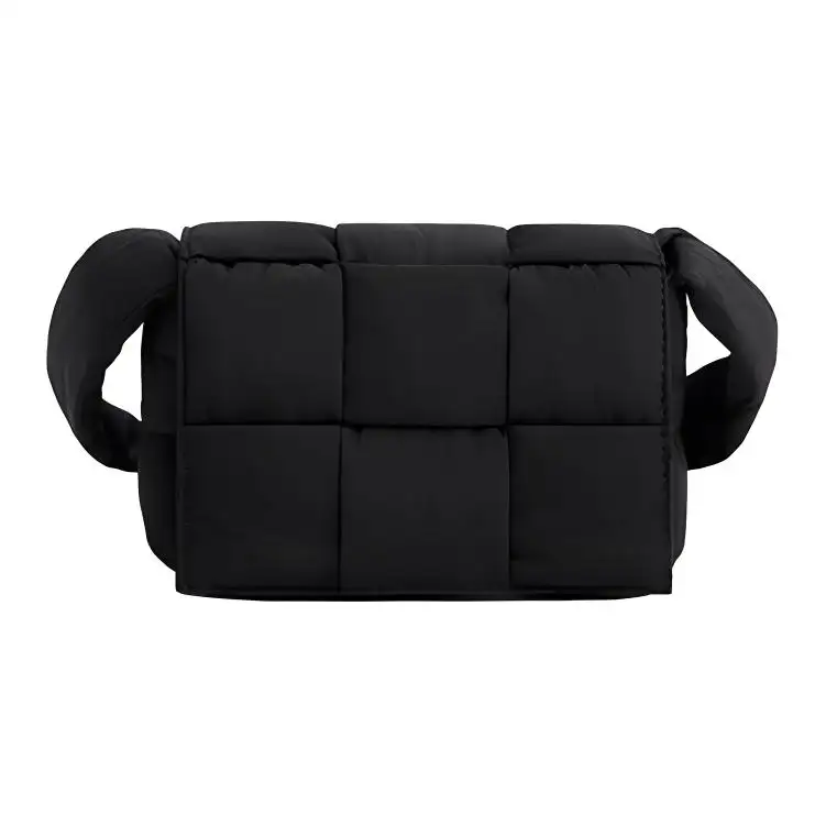 Bottega Veneta Cassette Mini Padded Intreccio Crossbody Bag