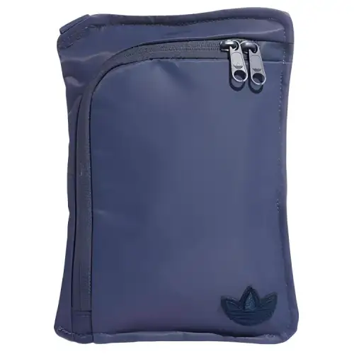 Adidas Originals Trefoil Recycled Polyamide Storage Bag, Cell Phone Pouch, Crossbody Bag Regular Unisex Navy Blue