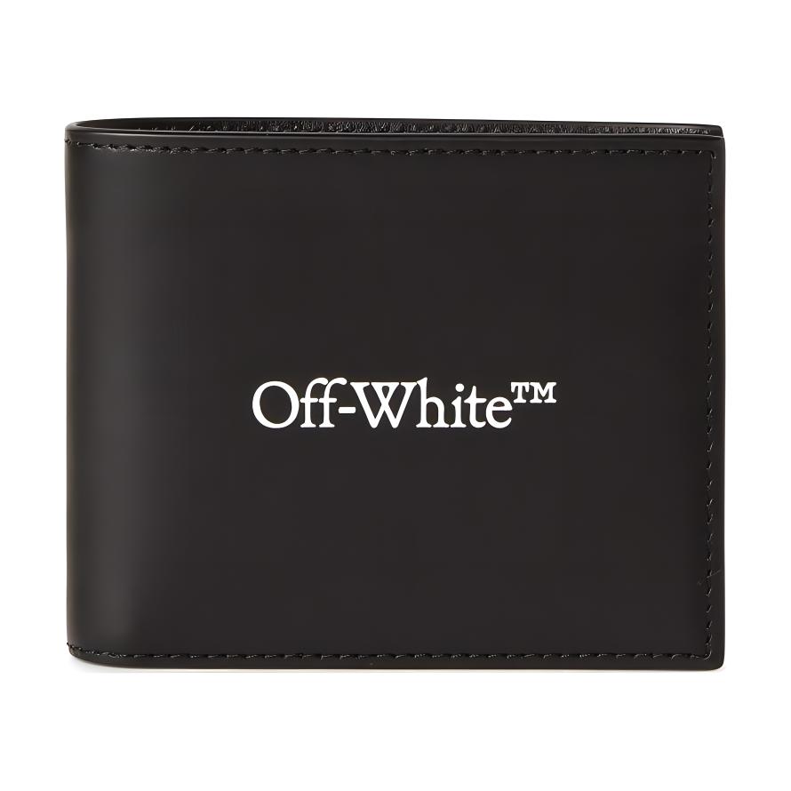 Мужской кошелек OFF-WHITE OMNC085S24LEA0011001 (черный)