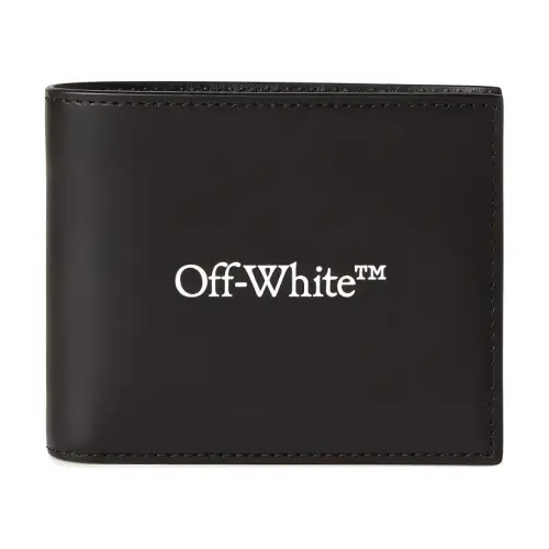 OFF WHITE Bookish Leather Wallet
