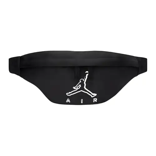 Jordan Polyester Sling Bag, Fanny Pack Regular Unisex Black