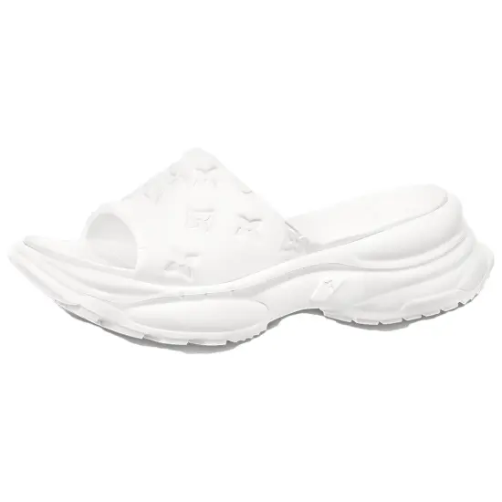 LOUIS VUITTON Pool 55 Slide Slippers Women's White