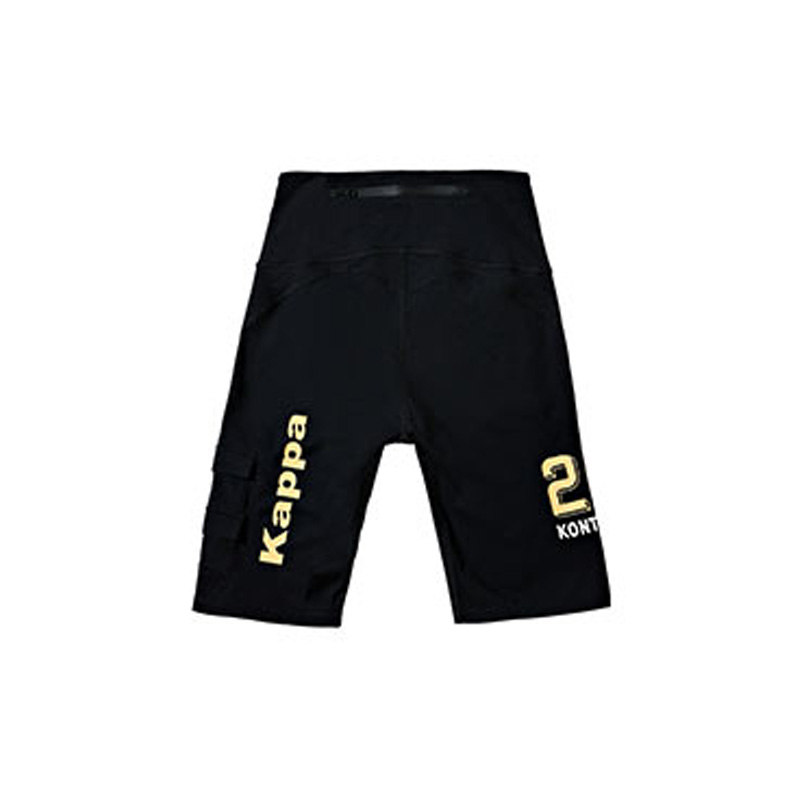 Kappa Sports Shorts Women’s Black, Neon Orange Yellow