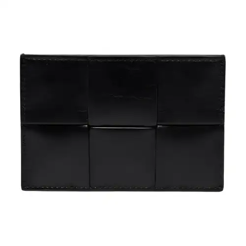 Bottega Veneta Leather Wallet Regular Men's Black