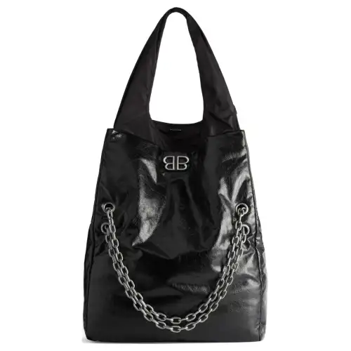 Balenciaga Monaco Large Chain Shoulder Bag