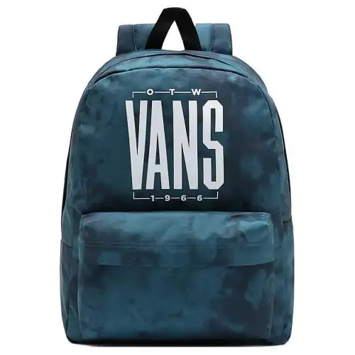 Vans Polyester Backpack Unisex Blue Coral