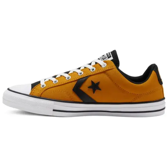 Converse Star Player 76 Canvas Shoes Unisex Low-top Orange/black