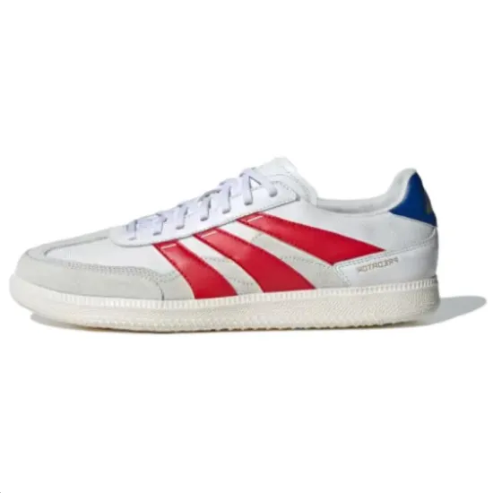 Adidas Predator 24 League Low Freestyle Cloud White Better Scarlet Royal Blue
