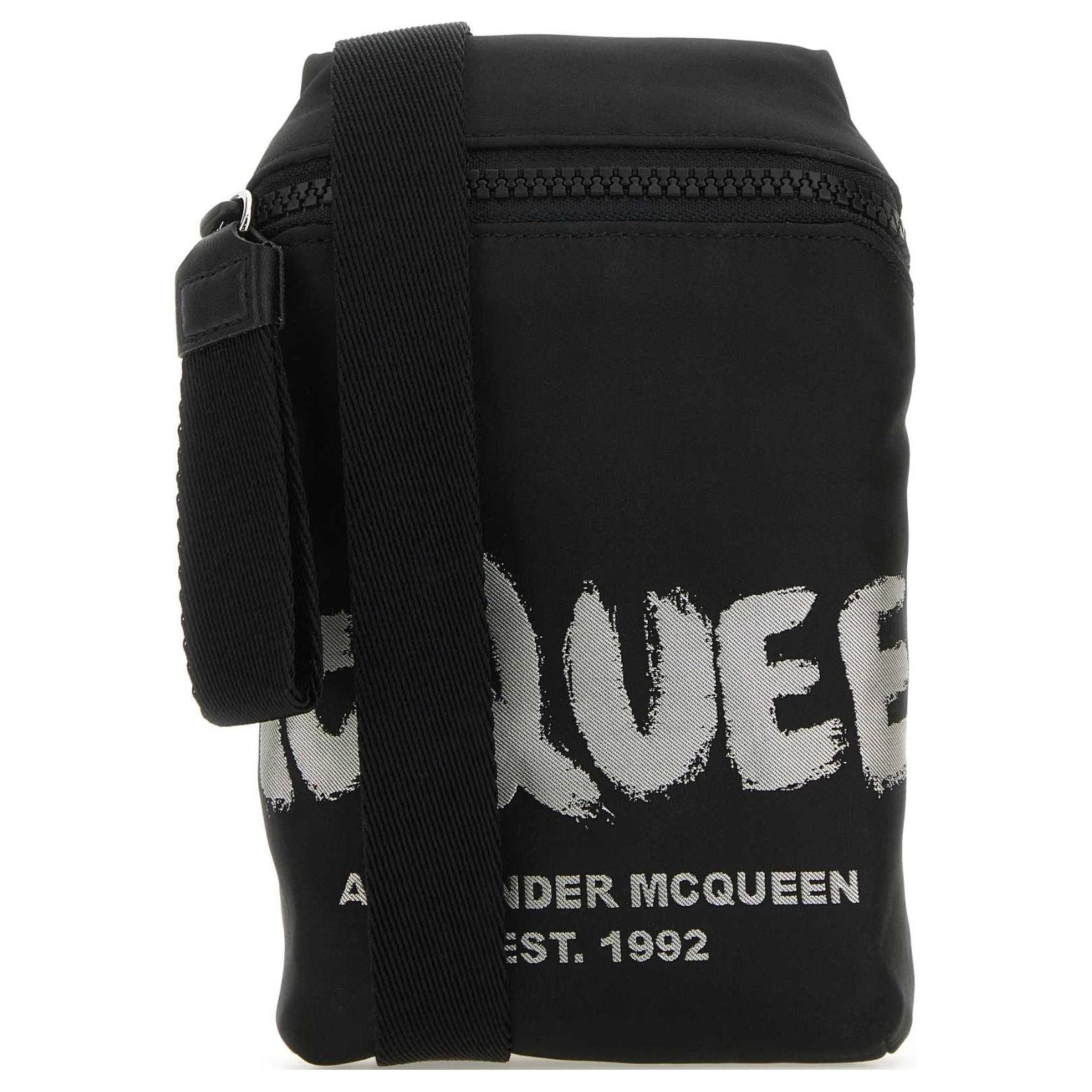 Мужская сумка Alexander McQueen (черная)