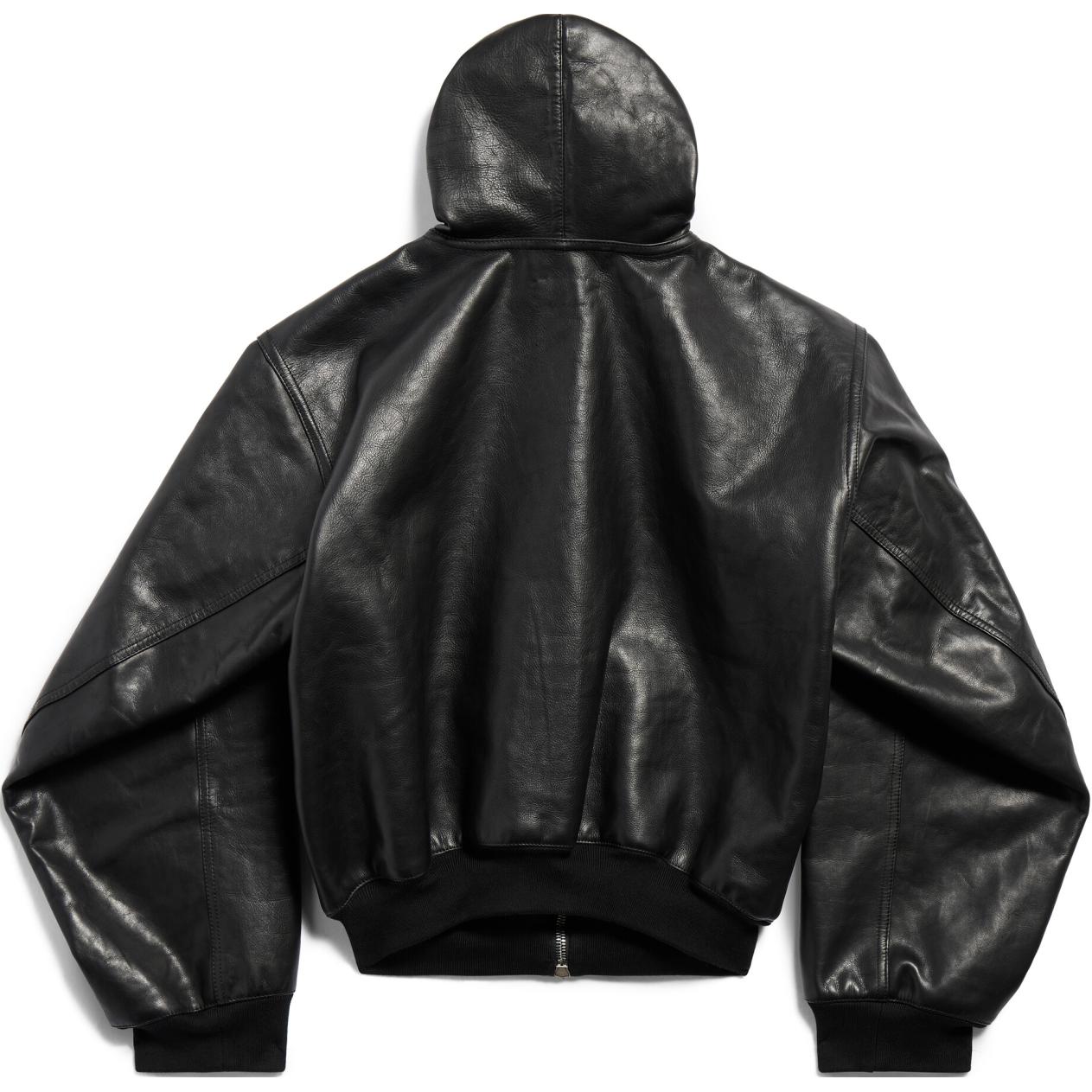 Куртка Balenciaga FW24 (черная) — фото 2