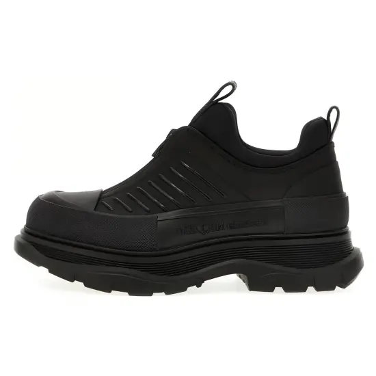 Alexander McQueen Chunky-Sole Zip-Up Sneakers