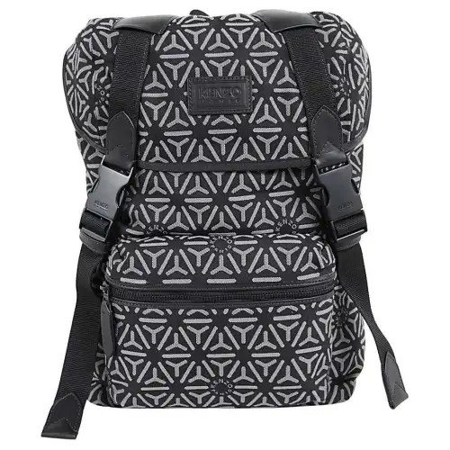 KENZO Polyester Backpack Men's Gray