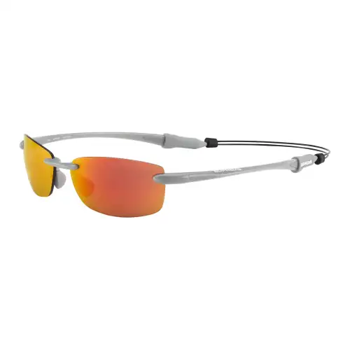 Supreme Injection Molding Rectangular Sunglasses Unisex Gray