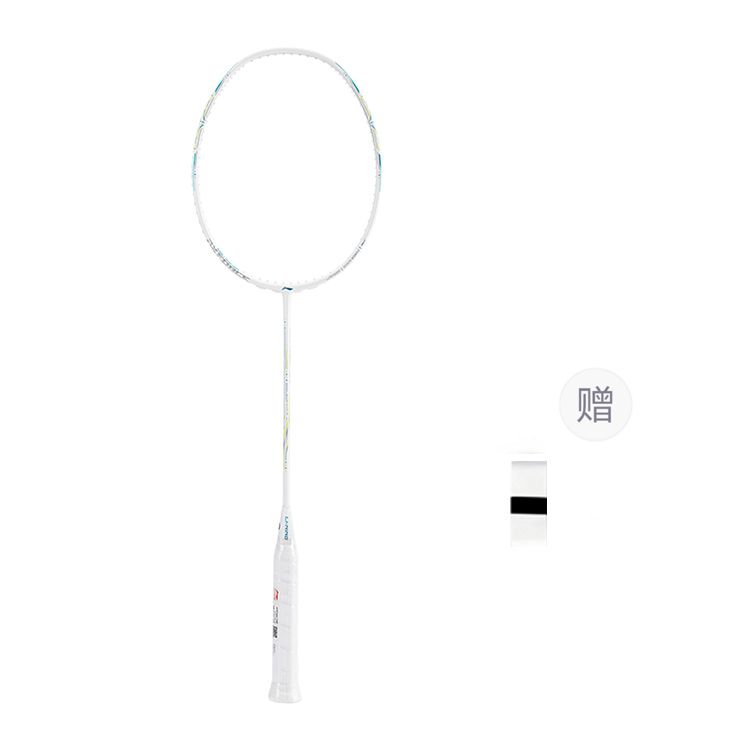 Li Ning Thunder 60 Full Carbon Badminton Rackets Entry level Pearl White