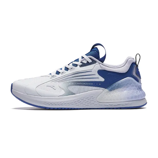 ANTA Running Shoes Men Low-Top Ice Pink Purple/Spectrum Blue