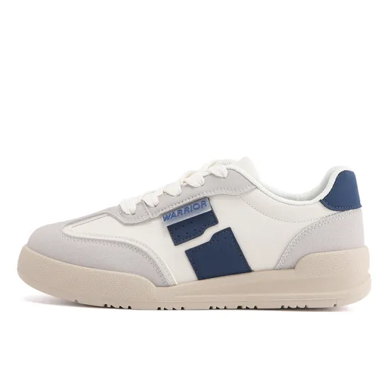 WARRIOR Skateboard Shoes Women's Low-Top Blue