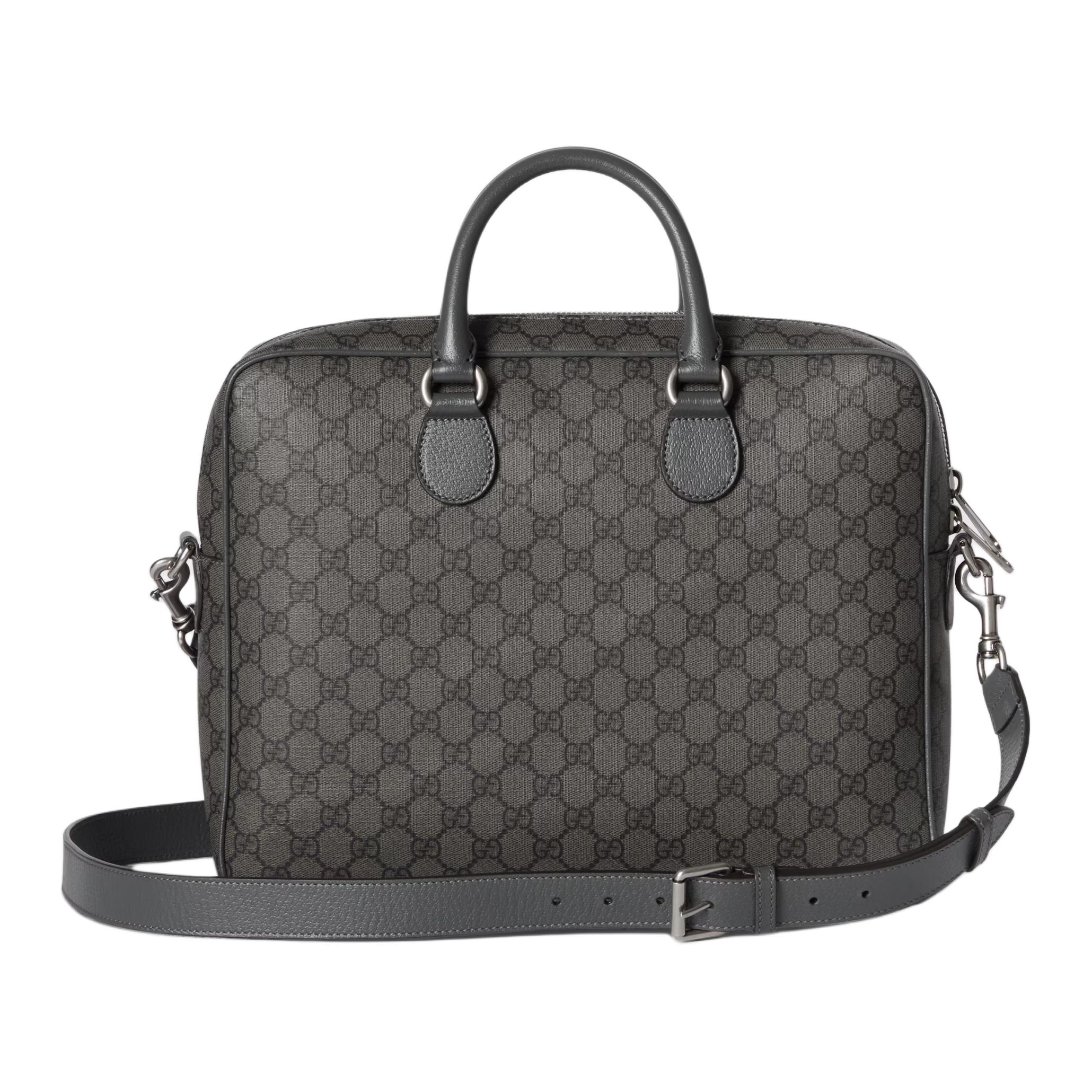 Сумка Gucci Ophidia (темно-серая) — фото 7