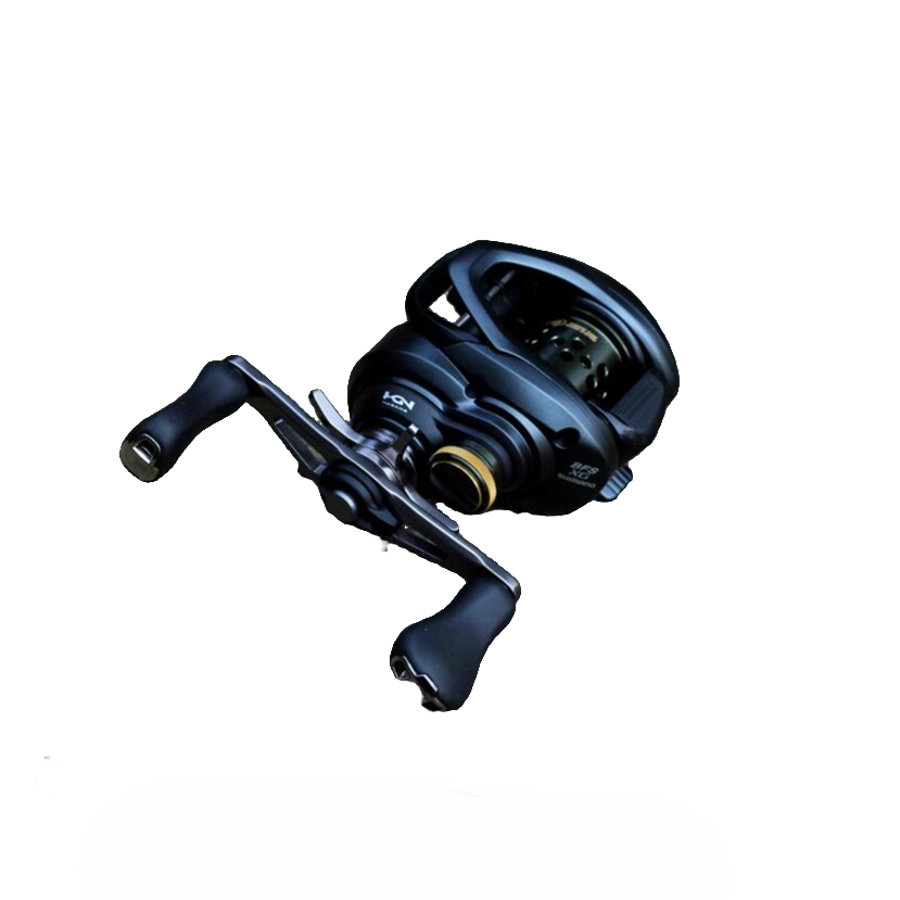 SHIMANO CURADO BFS Kuraldo, Micro Baitcast Reel Long Cast Reel, Topwater Horse Bit