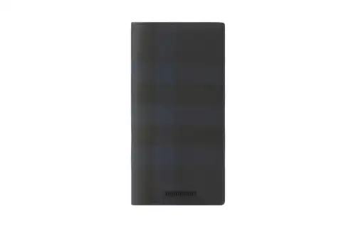 Burberry With Leather Wallet Men's Marine Blue