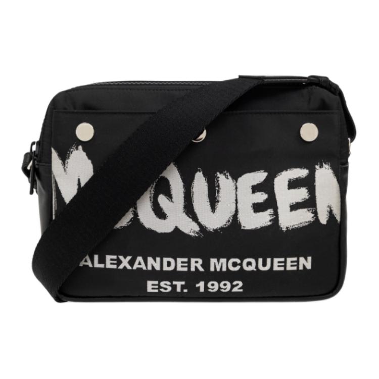 Мужская сумка Alexander McQueen (черная)