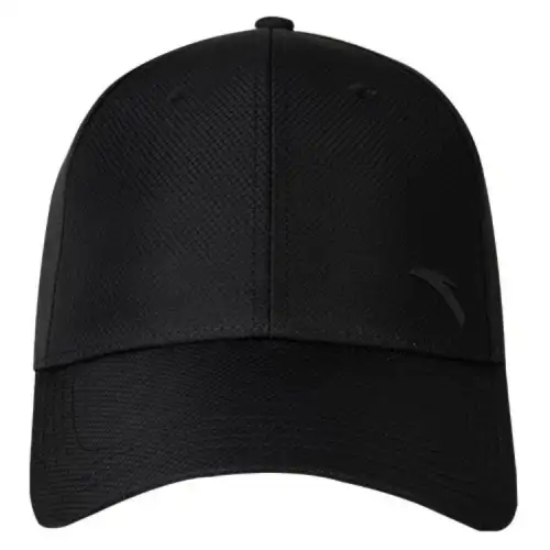 Anta Recycled Poly Pongee Baseball Caps Unisex Black
