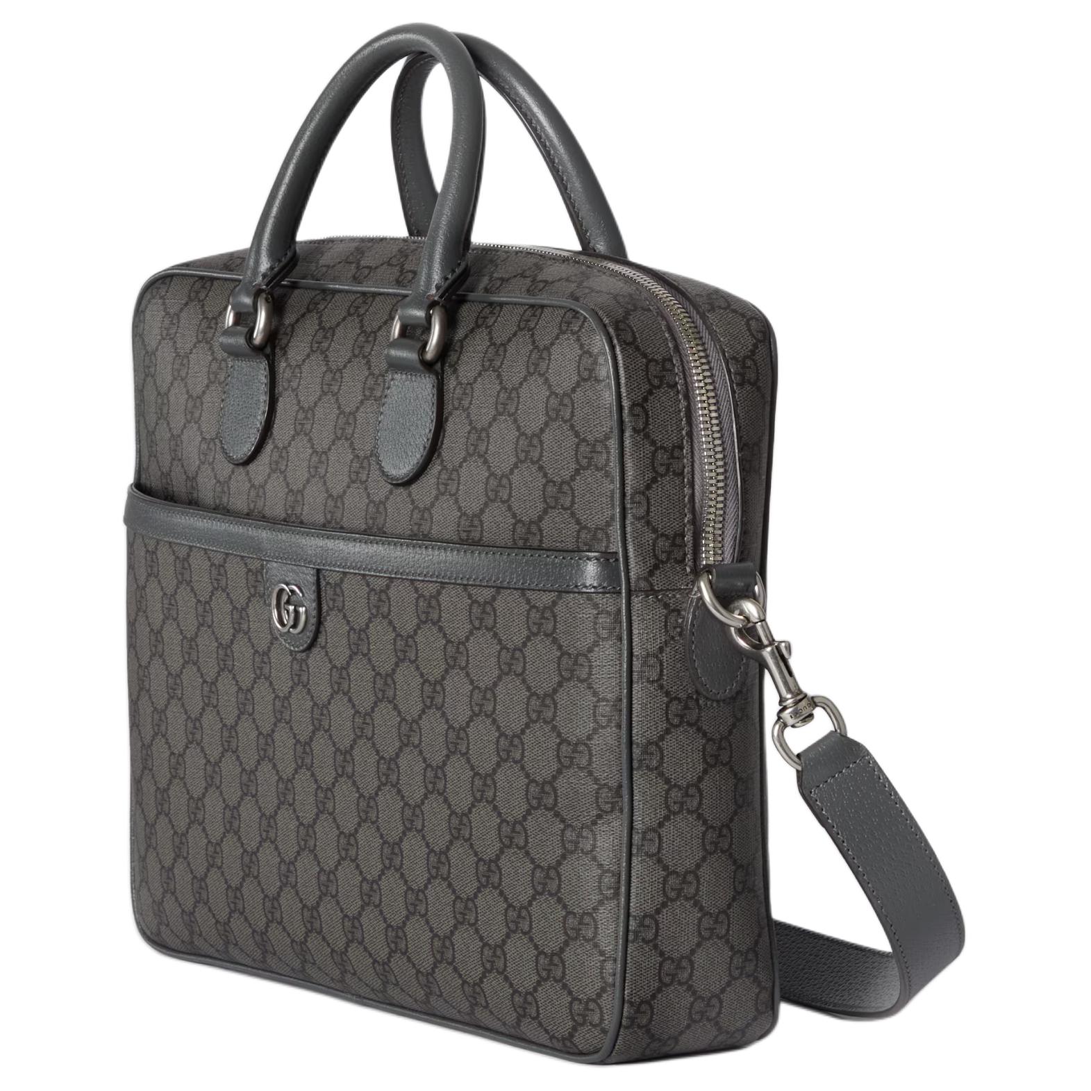 Сумка Gucci Ophidia (темно-серая) — фото 2