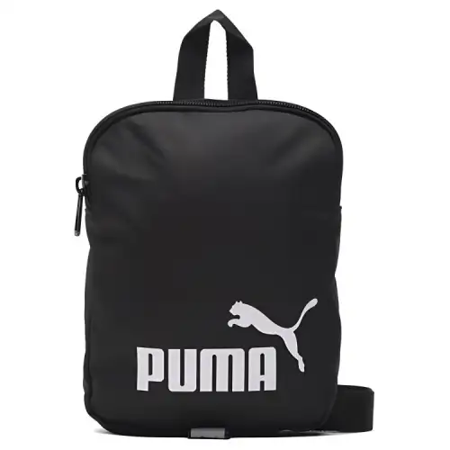 PUMA Recycled Material One Shoulder Handbag Regular Unisex Black