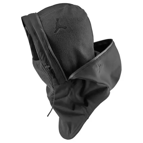 Jordan Polyester Hoods & Plush Hats Men's Black