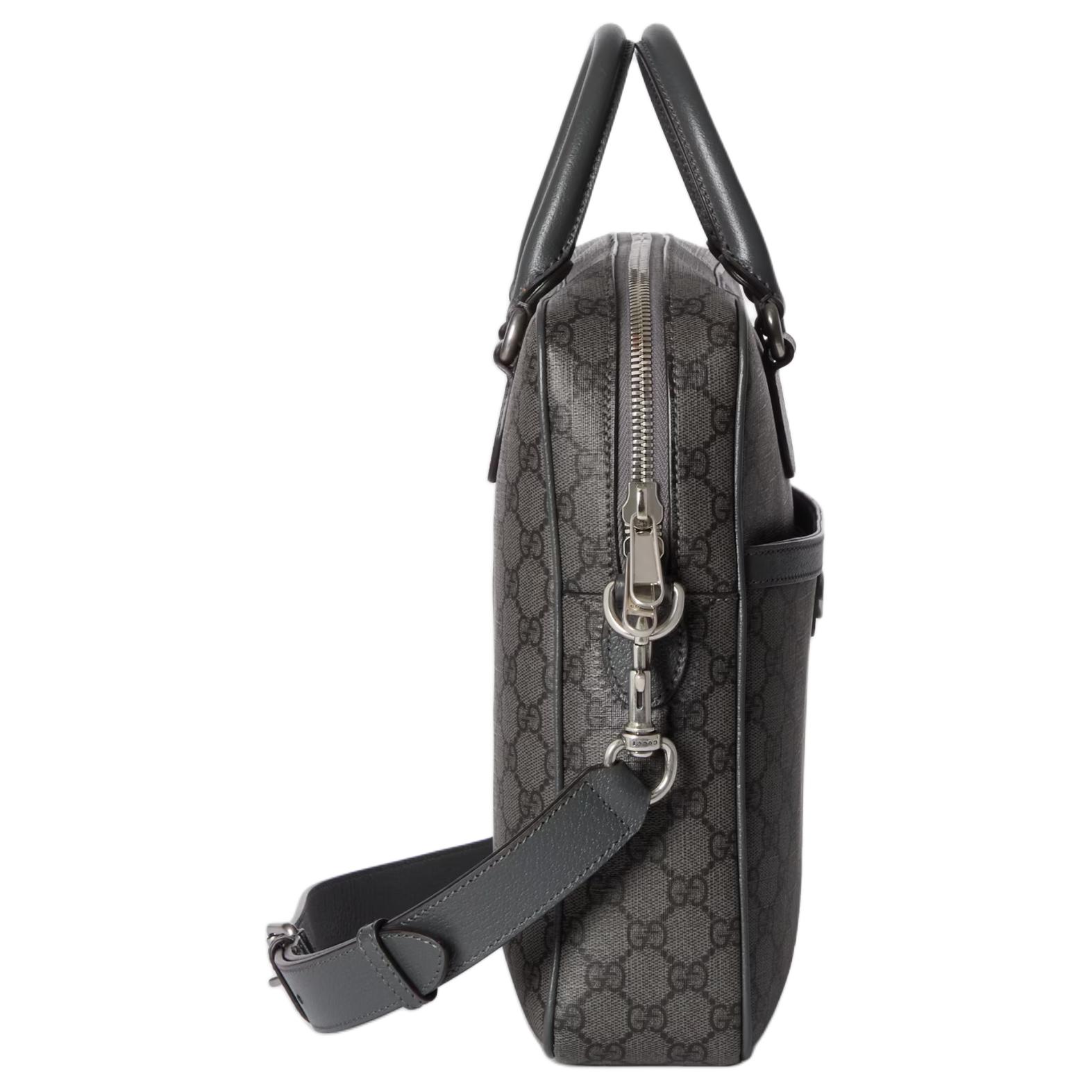 Сумка Gucci Ophidia (темно-серая) — фото 3