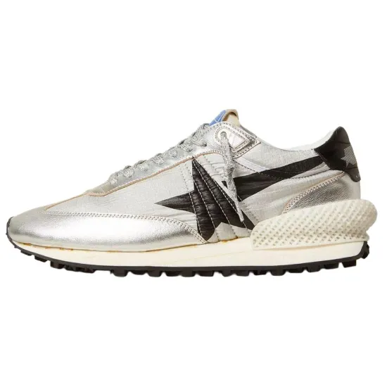 Golden Goose Running Marathon Laminated-leather Sneakers