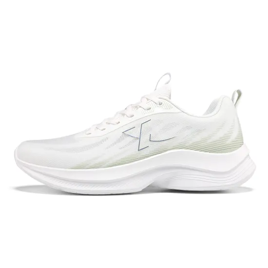 XTEP Running Shoes Men Low-Top Sail White/Mountain Green/Cat Eye Gray