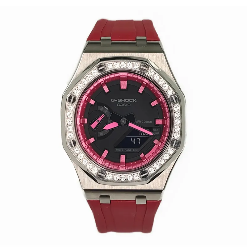 CASIO Men Liquid Crystal/Analog Dual Display Series Black Watch