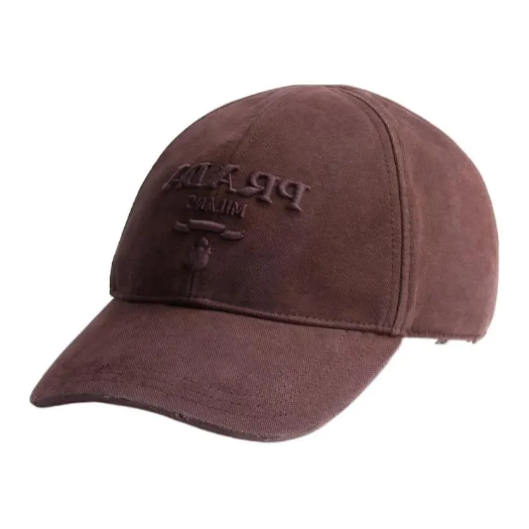 Prada canvas baseball cap