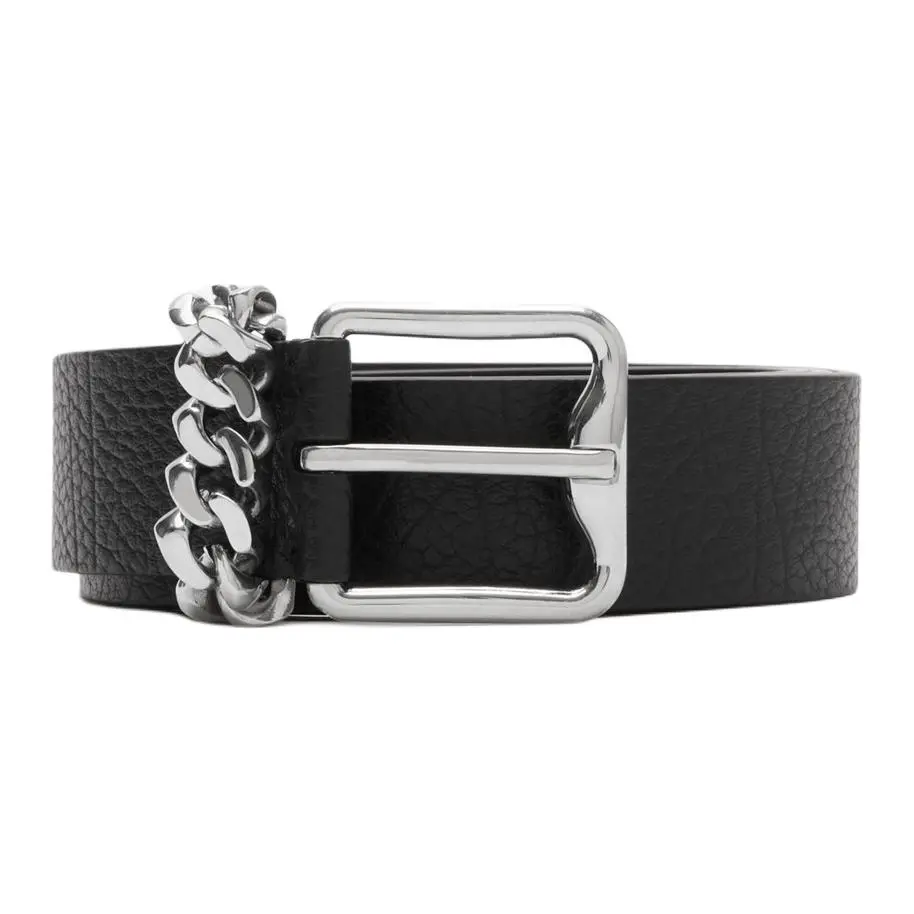 Burberry B buckle Leather Belt
