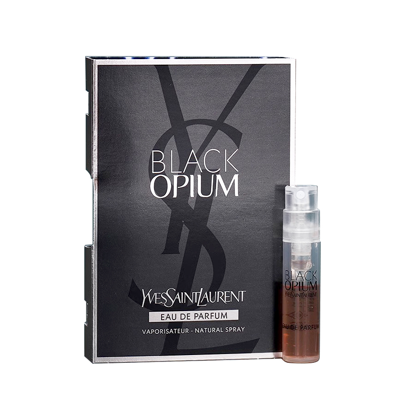 YSL, classic coffee perfume sample, floral deodorant for professional use, 1.2 ml
