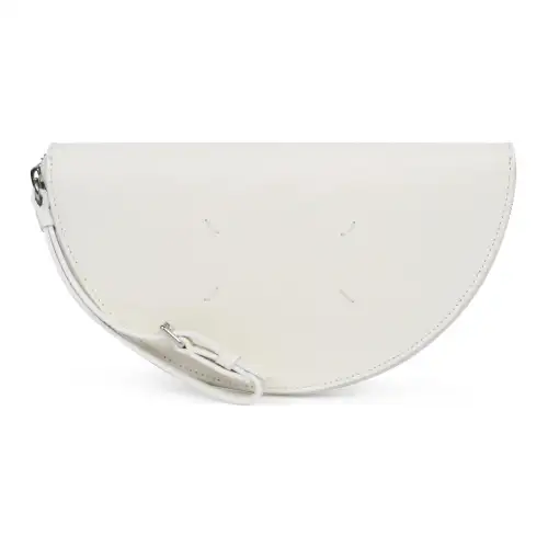 Maison Margiela Logo Printed Zipped Pouch