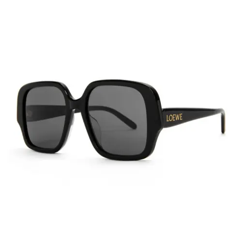LOEWE Acetate Square Sunglasses Women's Black