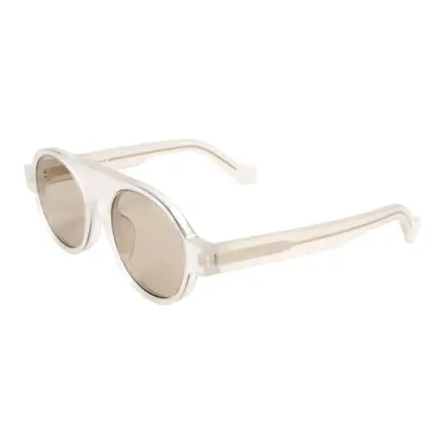 LOEWE Oval Sunglasses Men's Transparent
