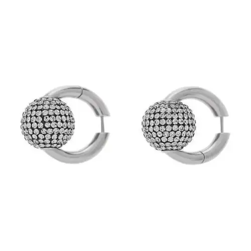 Balenciaga Embellished Bead Earrings
