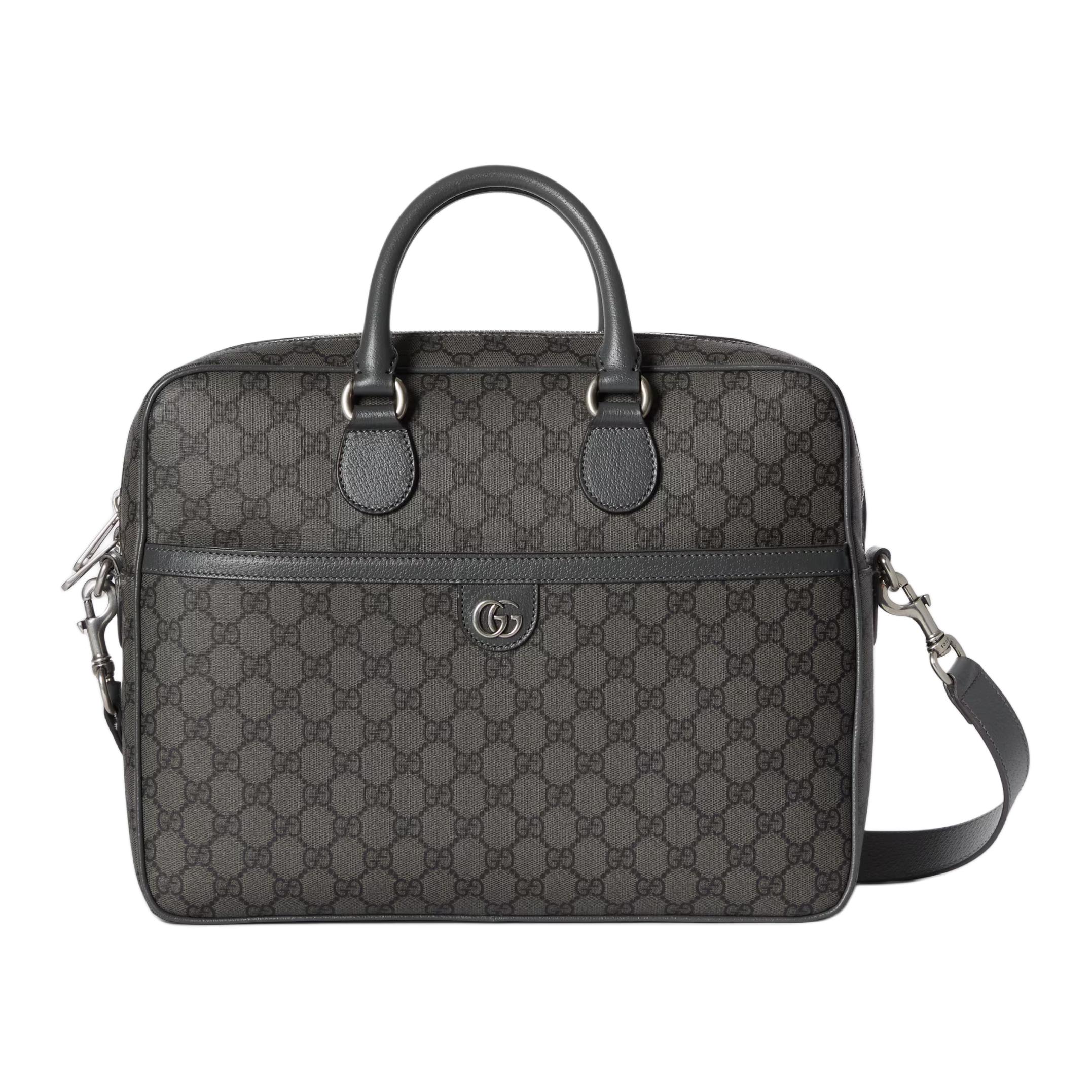 Сумка Gucci Ophidia (темно-серая)