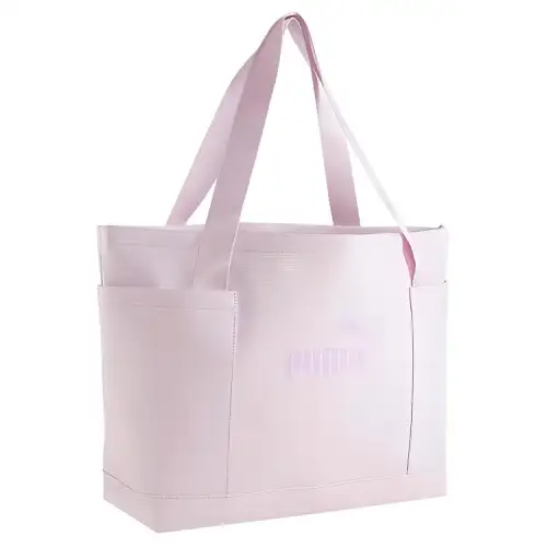 PUMA Fabric Tote Bag, Shopping Bag, Shoulder Bag, Handbag Medium Women's Pink