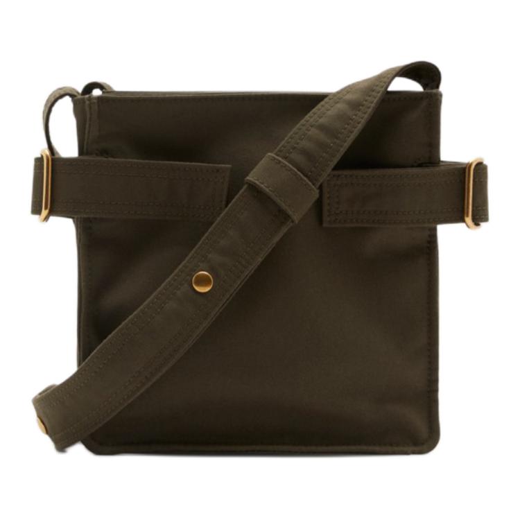 Мужская сумка Burberry (зеленый) — фото 3