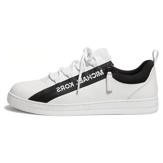 MICHAEL KORS Logo-print Zip-detailed Sneakers