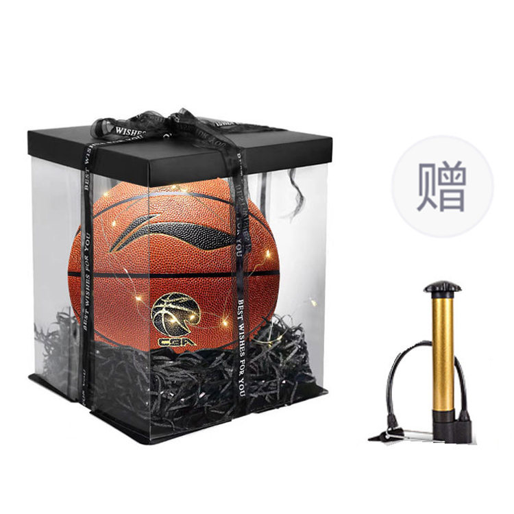 Li Ning CBA Collection Pu Basketball Brown Size 7 Ball Competition Unisex