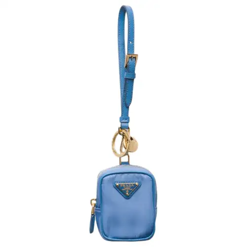 PRADA Re Edition Fabric Clutch Women's Blue
