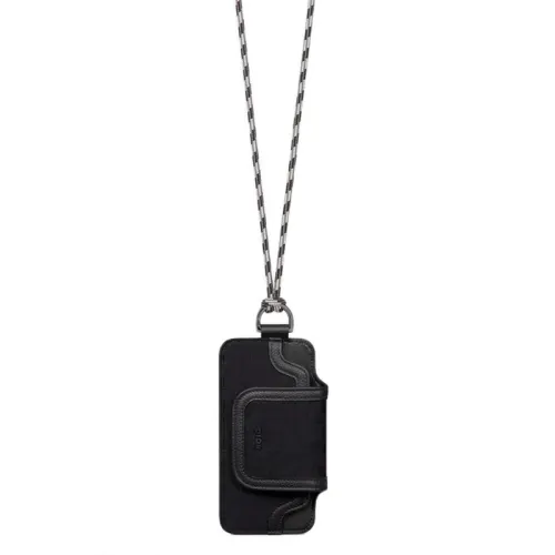 DIOR Nylon Eyeglass Pouch Men's Black