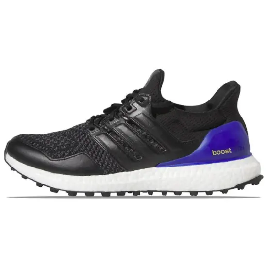 Adidas Ultra Boost Spikeless Golf Core Black Lucid Blue