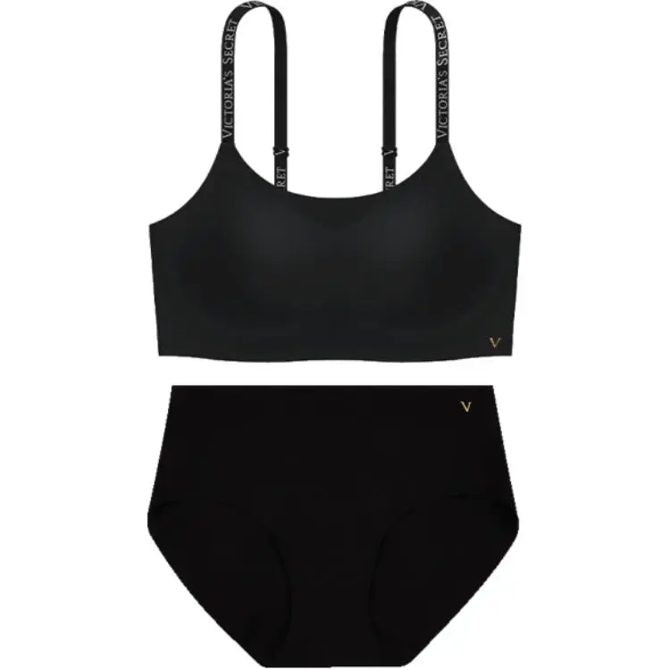 Victoria's Secret Underwear Set Women's Versatile Black